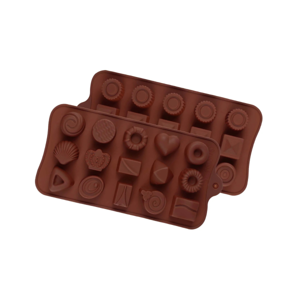 Šokolādes konfekšu (pralinē) pagatavošanas komplekts