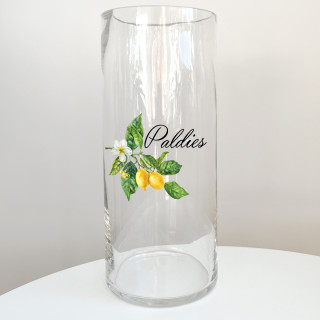 Stikla vāze "Paldies"