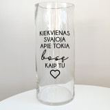 Stikla vāze "Priekšniece"