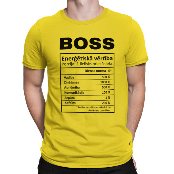 T-krekls "Bosa sastāvs"