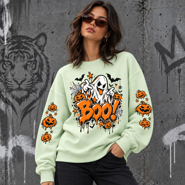 Unisekss pasteļkrāsas džemperis "Boo"