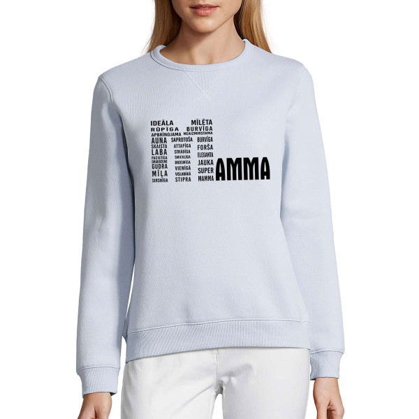 UNISEX pasteļkrāsas "Sully" džemperis "Neatkārtojama mamma"