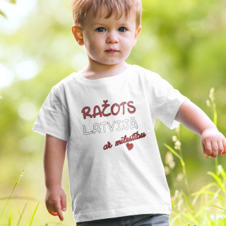 Bērnu t-krekls "Ražots Latvijā"