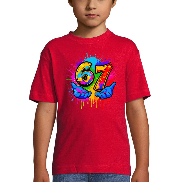 Bērnu T-krekls "Six seven"