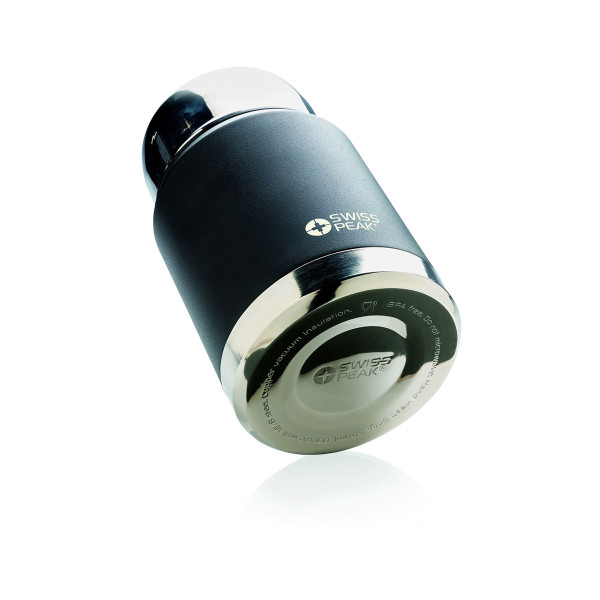 Vakuuma pārtikas termoss ar karoti "Swiss Peak Elite" (ar iespēju iegravēt par papildu samaksu)