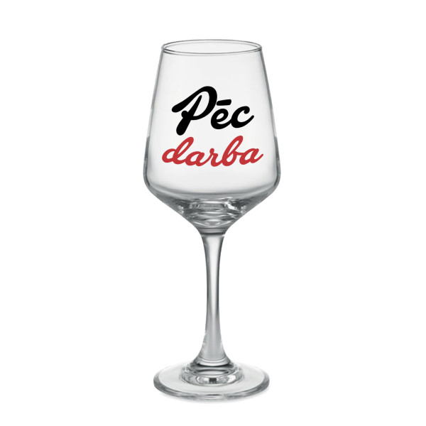 Vīna glāze "Pēc darba" (400ml)