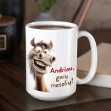 XL krūze "Laimīgu Jauno gadu!" ar jūsu izvēlēto vārdu (450ml)