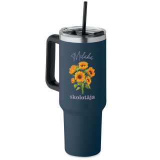 XL termokrūze "Mīļā skolotāja" (1200ml)
