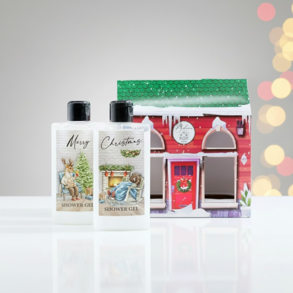 Ziemassvētku kosmētikas komplekts: 2 x dušas želeja (200 ml)