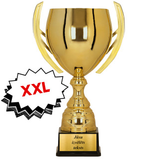 XXL Trofeja "Zelta uzvarētāja kauss" (ar iespēju gravēt par papildus samaksu)