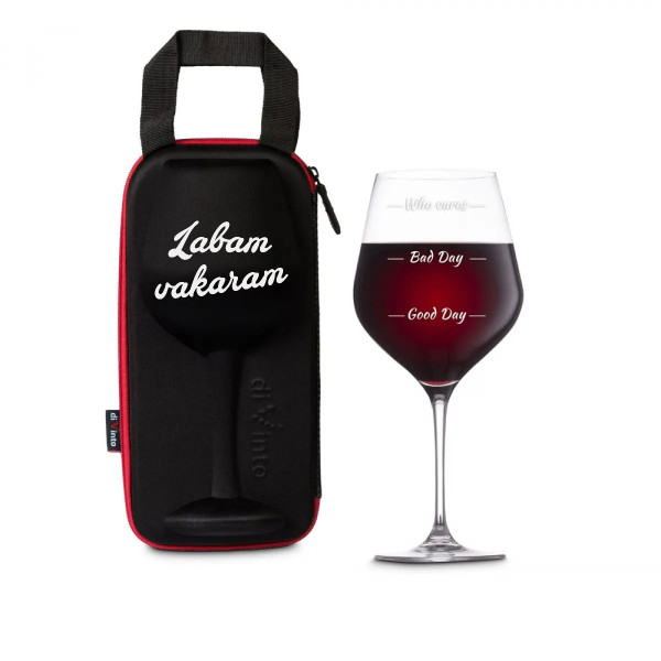 XXL vīna glāze "Labam vakaram" (860ml)