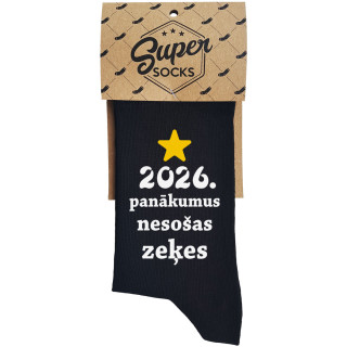 Zeķes "2026. gada veiksmi nesošās zeķes"