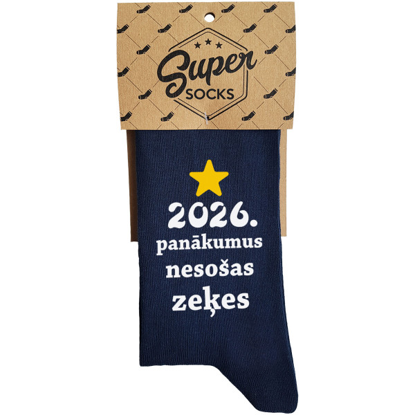 Zeķes "2026. gada veiksmi nesošās zeķes" Zeķes "2026. gada veiksmi nesošās zeķes"