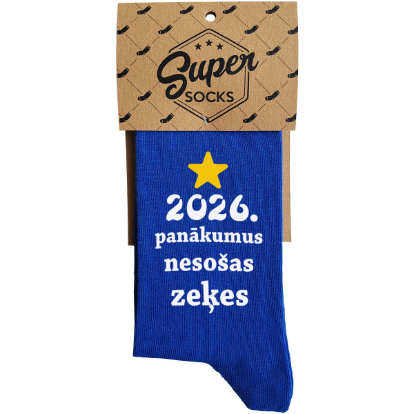 Zeķes "2026. gada veiksmi nesošās zeķes" Zeķes "2026. gada veiksmi nesošās zeķes"