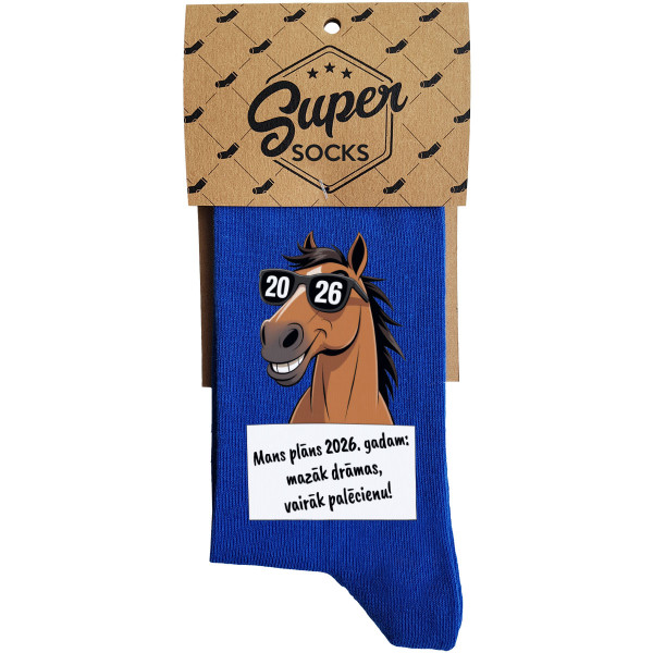 Zeķes "Mans 2026. gada plāns"