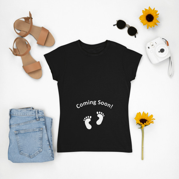 Sieviešu T-krekls "Coming soon"