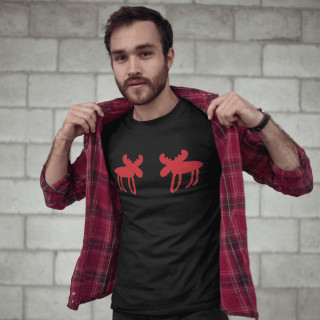 T-krekls "Divi brieži"