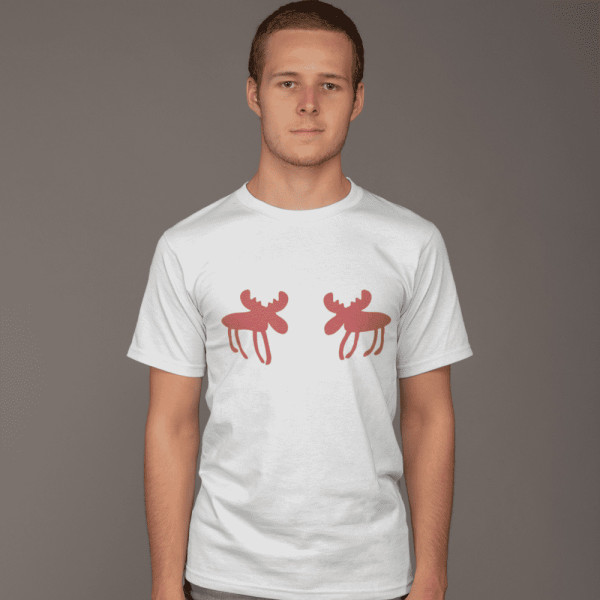 T-krekls "Divi brieži"